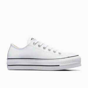 Converse White Platform Sneakers